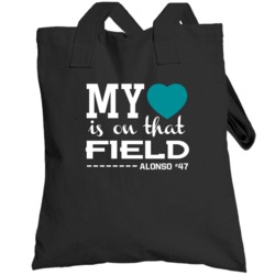 My Heart On That Field Kiko Alonso Miami Football Team Fan Totebag