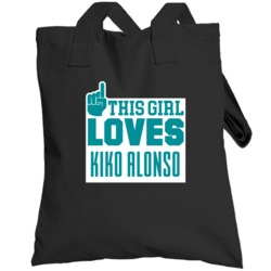 This Girl Loves Kiko Alonso Miami Football Team Fan Totebag