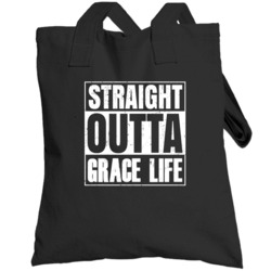 Straight Outta School Subject Learning Parody Customizable Totebag