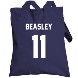 Jersey Back Cole Beasley Dallas Football Team Fan For Navy Totebag