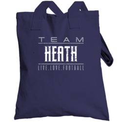 Live Love Football Jeff Heath Dallas Football Team Fan Totebag