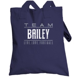 Live Love Football Dan Bailey Dallas Football Team Fan Totebag