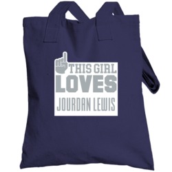 This Girl Loves Jourdan Lewis Dallas Football Team Fan Totebag