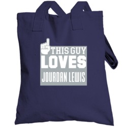 This Guy Loves Jourdan Lewis Dallas Football Team Fan Totebag