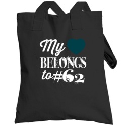 Jason Kelce # 62 My Heart Belongs To Philadelphia Football Sports Athl