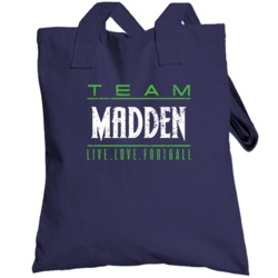 Tre Madden Live Love Seattle Football Sports Athlete Totebag