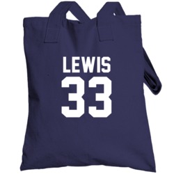 Dion Lewis # 33 Jersey Back New England Football Team Fan For Navy Tot