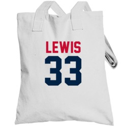 Dion Lewis # 33 Jersey Back New England Football Team Fan For White To