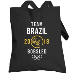 Team Brazil Bobsled 2018 Pyeongchang Winter Olympics Totebag