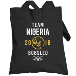 Team Nigeria Bobsled 2018 Pyeongchang Winter Olympics Totebag
