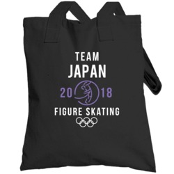 Team Japan 2018 Figure Skating Pyeongchang Winter Olympics Totebag