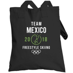 Team Mexico 2018 Freestyle Skiing Pyeongchang Winter Olympics Totebag