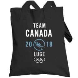 Team Canada 2018 Luge Pyeongchang Winter Olympics Totebag