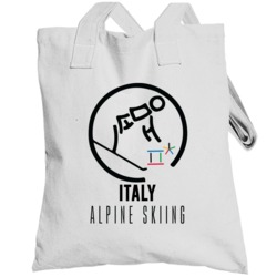 Pyeongchang 2018 Winter Olympics Alpine Skiing Team Italy Totebag