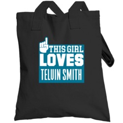 Telvin Smith This Girl Loves Jacksonville Football Sports Athlete Tote