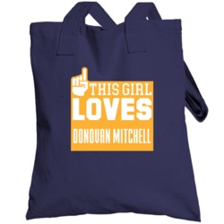 Donovan Mitchell #45 Utah Basketball This Girl Loves Team Fan Sports T