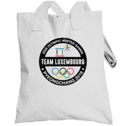 Team Luxembourg Pyeongchang 2018 Winter Olympic Games Country Fan Tote