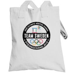 Team Sweden Pyeongchang 2018 Winter Olympic Games Country Fan Totebag