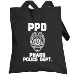 Pharr Texas Police Department Dept Ppd Officer Custom Usa City Totebag