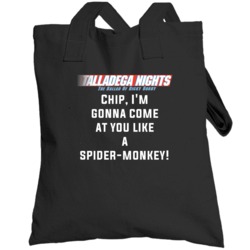 Talladega Nights Chip I'm Gonna Come At You Like A Spider-monkey! Quot