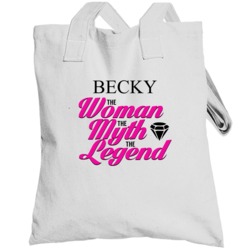 The Woman Myth Legend Custom Name Totebag