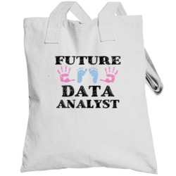 Data Analyst Future Occupation Baby Totebag