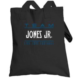 Live Love Football Marvin Jones Jr Detroit Football Team Fan Totebag