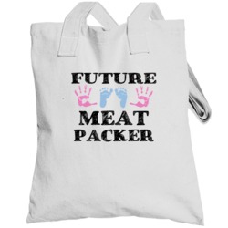 Meat Packer Future Occupation Baby Totebag