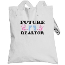 Realtor Future Occupation Baby Totebag