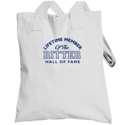 Ritter Lifetime Member Of The Hall Of Fame Name Totebag