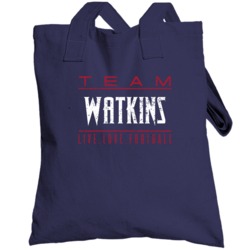 Live Love Football Carlos Watkins Houston Football Team Fan Totebag