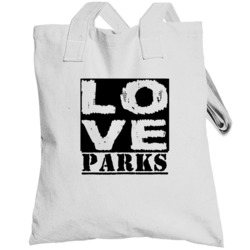 Love Parks First Name Totebag