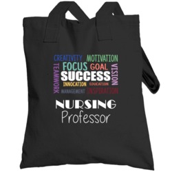 Nursing Professor Inspirational Words Success Occupation Totebag