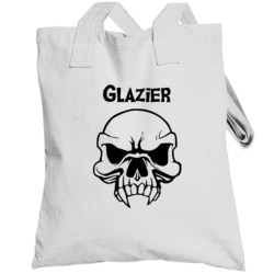 Glazier Skull Design Mens Totebag