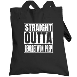 Straight Outta School Subject Learning Parody Customizable Totebag
