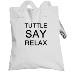Tuttle Say Relax Frankie Goes To Hollywood Parody Totebag