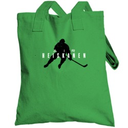 Air Miro Heiskanen Dallas Hockey Funny Player Parody Fan Totebag