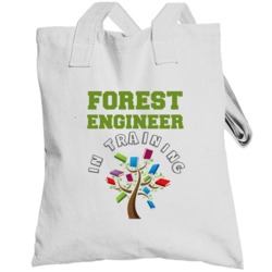 Forest Engineer In Training Kids Occupation Totebag