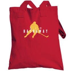 Air Garnet Hathaway Calgary Hockey Funny Player Parody Fan Totebag