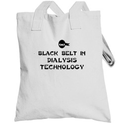 Black Belt In Dialysis Technology School Subject Totebag