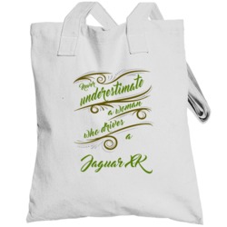 Never Underestimate Woman Who Drives Totebag