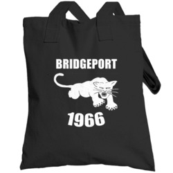 Bridgeport 1966 Black Panther Party For Self Defense Fan Totebag