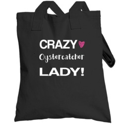 Oystercatcher Crazy Animal Lady Totebag