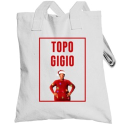 Topo Gigio The Santa Clause Retro Christmas Movie Quote Poster Totebag