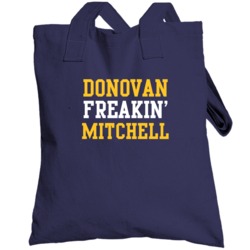 Donovan Freakin Mitchell Utah Basketball Player Sports Fan Totebag