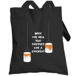 Why The Hell You Dressed Like A Chicken? Home Alone Paint Bucket Quote