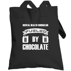 Mental Health Counselors Fueled By Chocolate Occupations Totebag