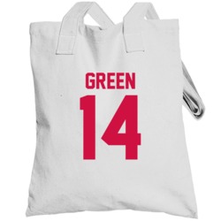 Jersey Back Houston Basketball Team Fan For White Totebag