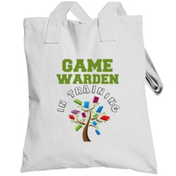 Game Warden In Training Kids Occupation Totebag