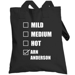 Mild Medium Hot Arn Anderson Hottness Chart Checklist Wrestling Fan Fu